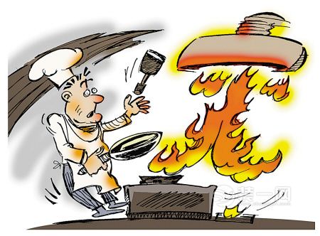 哈尔滨市香坊区一平房起火家具被烧毁 厨房防火需知